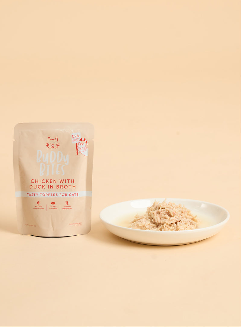 雞肉配鴨肉高湯 - 70g