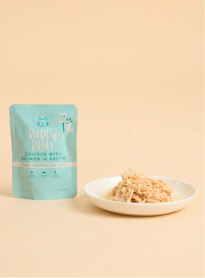 雞肉三文魚高湯 - 70g