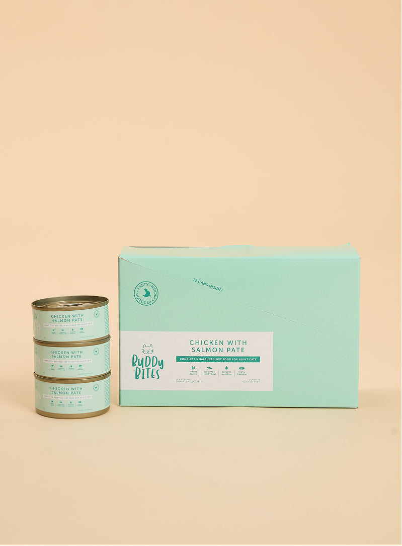Cat Can - Chicken with Salmon Pate 85g