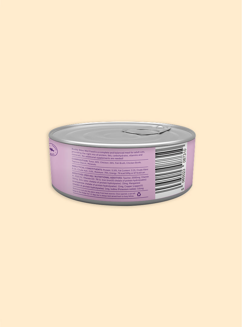 Cat Can - Tuna and Chicken Pate 85g