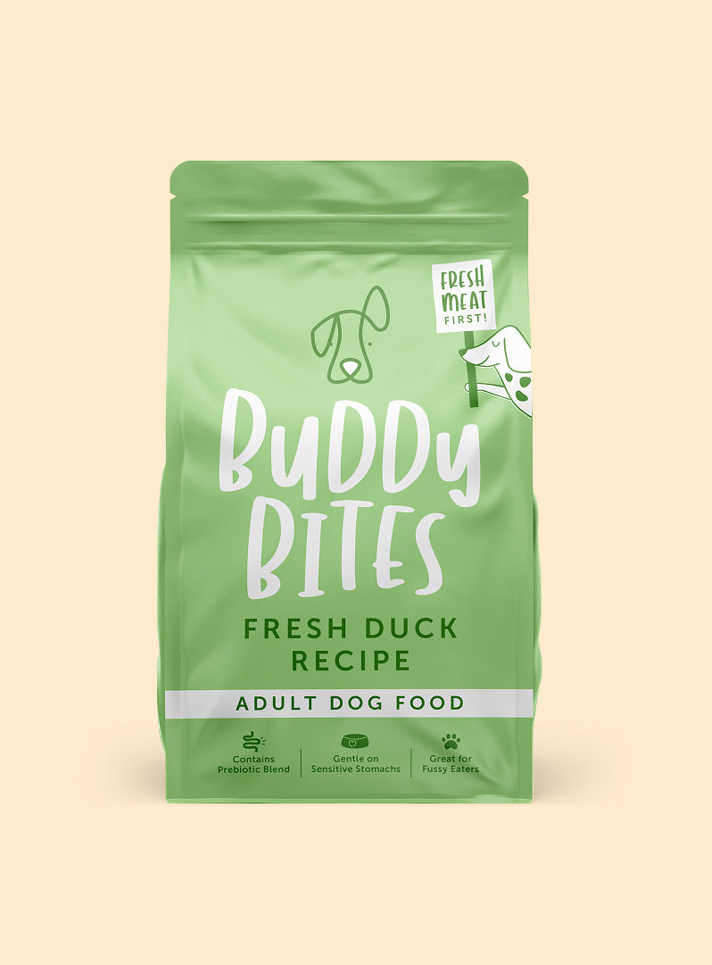 Buddy Bites Adult Duck Dry Dog Food