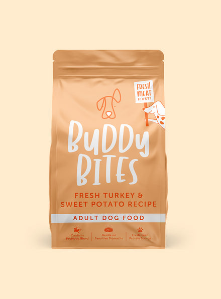 Buddy Bites Adult Turkey Dry Dog Food