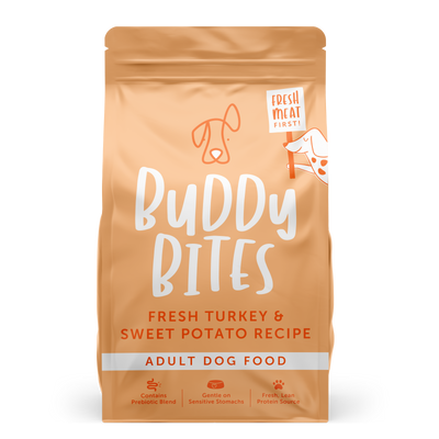 Buddy Bites Adult Turkey Dry Dog Food