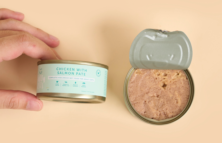 Chicken with Salmon Paté