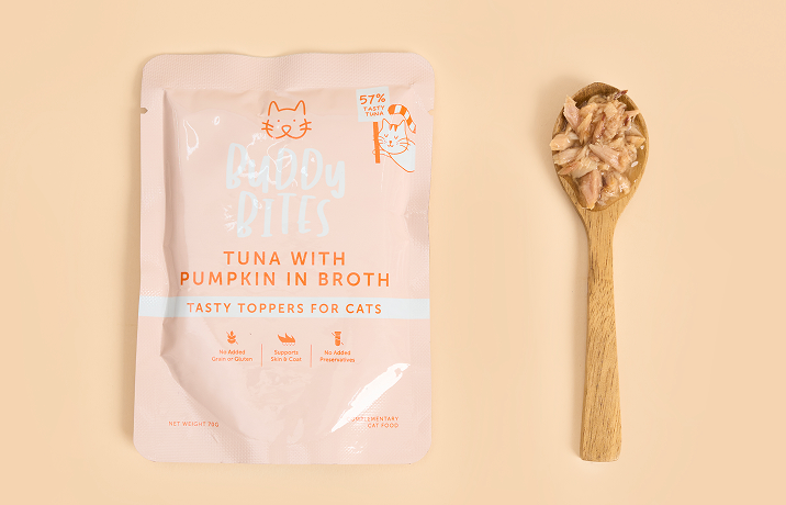 Tuna with Pumpkin in Broth